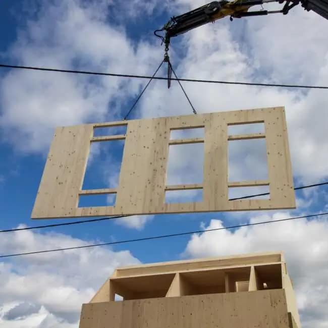 Massieve CLT Houtbouw Massieve CLT Houtbouw